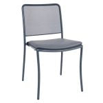 Neo 100241e Sheet Metal Dining Chair For Contract