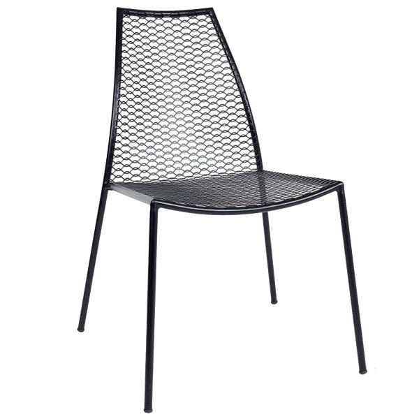 Neo 100267e Mesh Metal Chair For, Metal Mesh Chair Outdoor