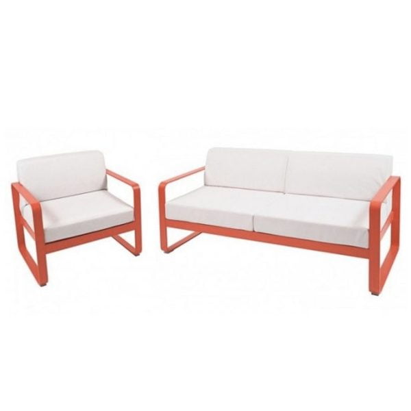 Indoor Outdoor Metal Frame Sofa Set, Indoor Outdoor Furniture