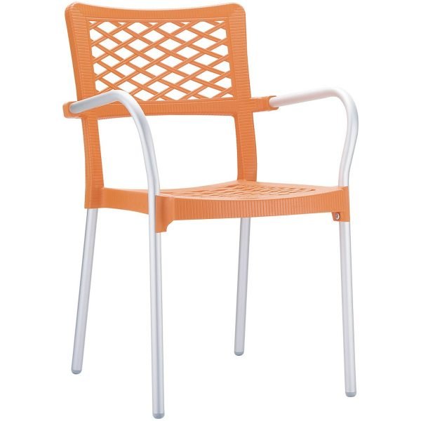 Plastic Bistro Chairs Garden, Brown Plastic Stacking Garden Chairs