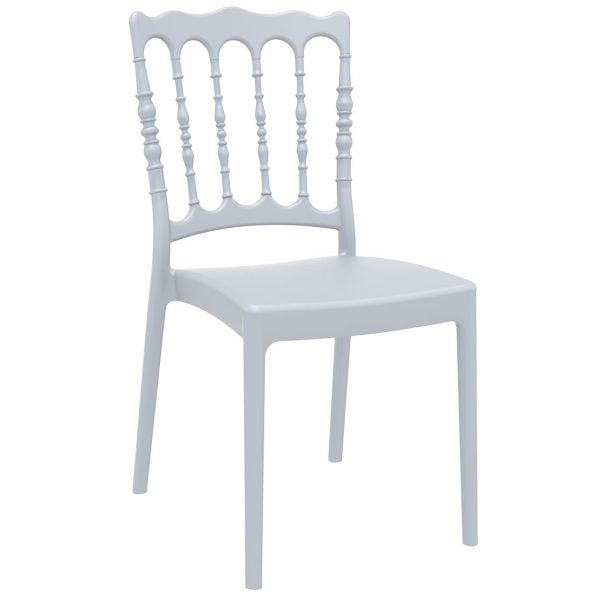 Napoleon Plastic Chair For Event, Napoleon Dining Chairs With Arms And Legs