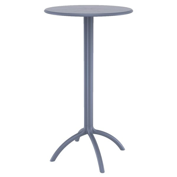Plastic Outdoor Round Bar Table, Bar Table Round