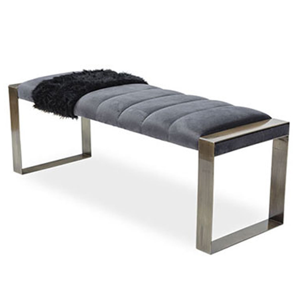 Neo 300233e Indoor Metal Bench Upholstered Neo Horeca Furniture