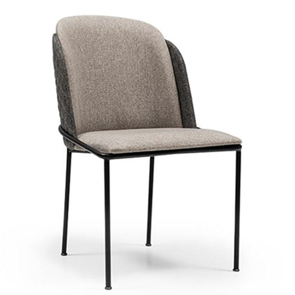 Neo 300263e Upholstered Dining Chair, Metal Cushioned Dining Chairs
