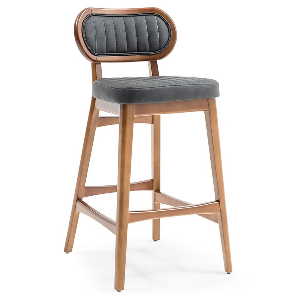 Wood Upholstered Side Chair for Restaurant/Bar/Cafe/Home 