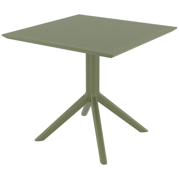 Plastic Square Table For Outdoor, Plastic Outdoor Table