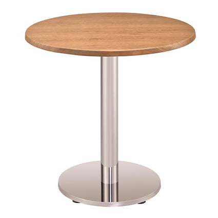 Neo 150053e Werzalit Round Table For, Round Cafe Table