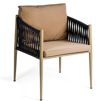 Neo 750024e Woven Rope Chair Indoor, Indoor Outdoor Sofa Material