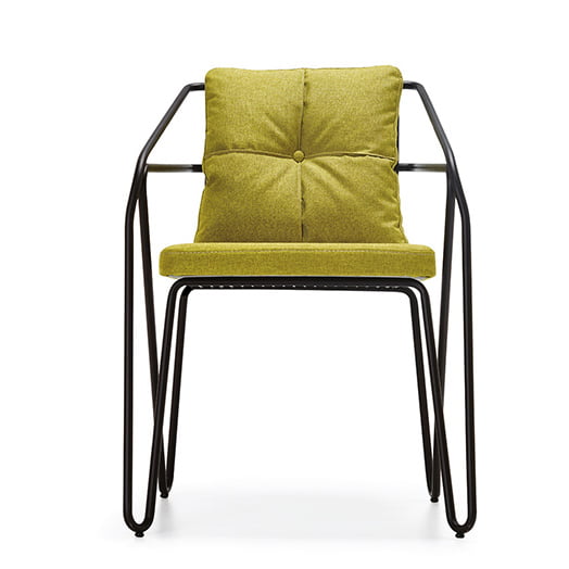 New Design Metal Chair Stackable, Metal Armchair