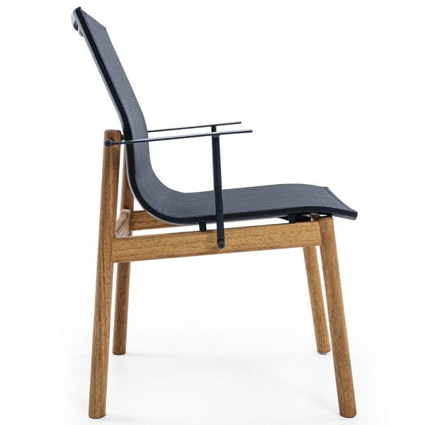 Batyline Chair Iroko Base Indoor, Batyline Outdoor Furniture