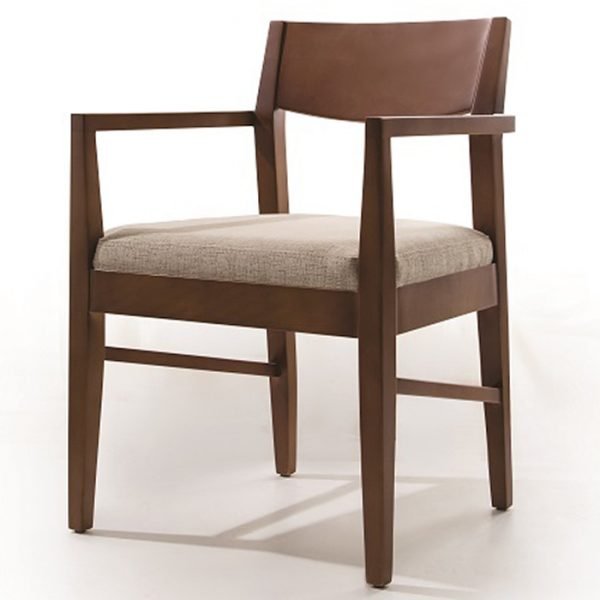 Mid Century Modern Chair With Armrest, Mid Century Modern Armchair