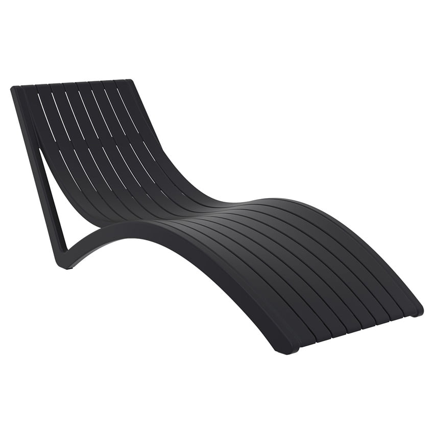 Curved Plastic Sun Lounger Neo Ca, How To Clean White Plastic Garden Furniture Uk