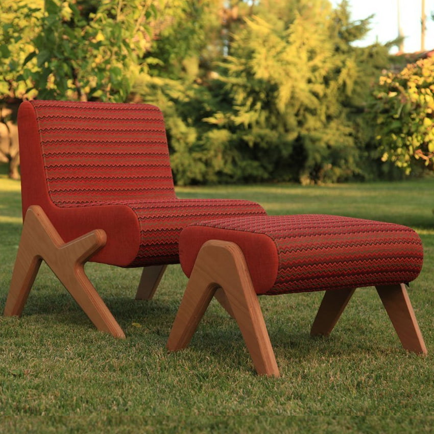 Occasional Chair And Footstool | NEO Horeca Furniture | Indoor Use
