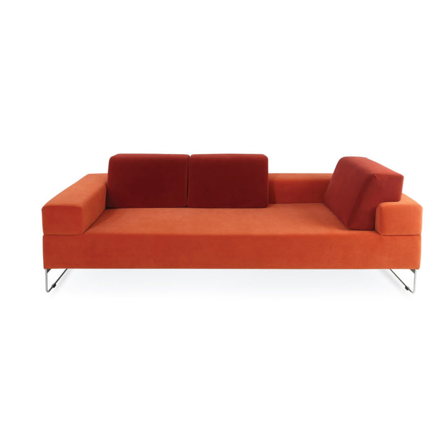 Minimalist Three Seater Sofa Timeless, Sofa Bed In Spanish Translation