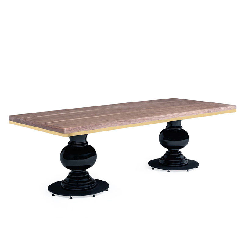 Neo 301048e Wooden Pedestal Table Leg Large, Wood Pedestal Leg Dining Table